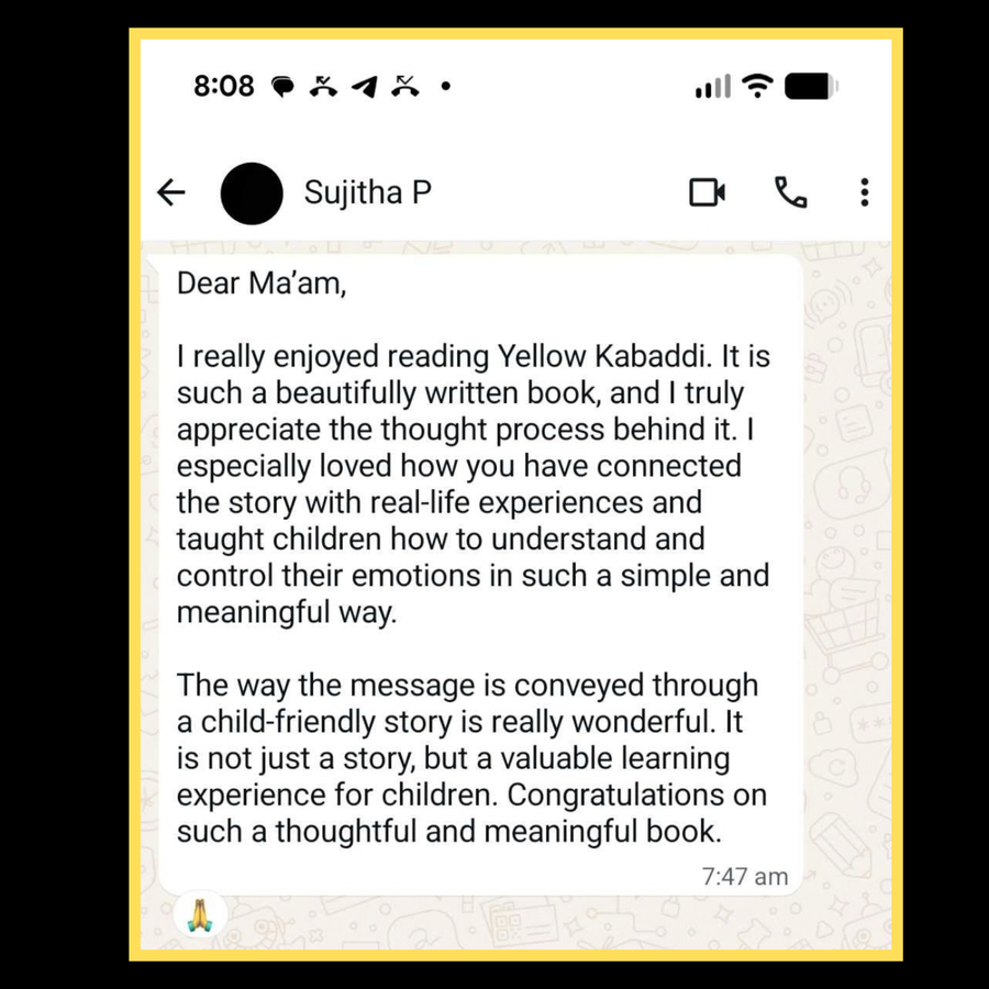 Customer testimonial screenshot